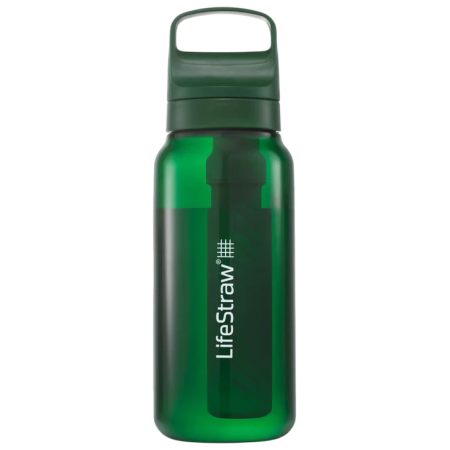 Bottiglia filtrante LifeStraw Go 2.0 Water Filter Bottle 1L verde scuro Terrace Green