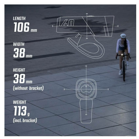 Luce anteriore Sigma Aura 40