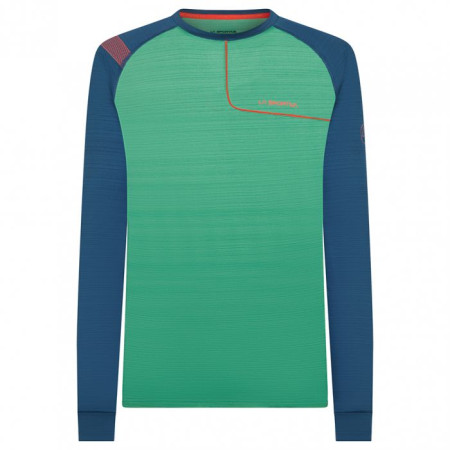 Maglietta da uomo La Sportiva Tour Long Sleeve M 2021 verde/blu GrassGreen/Opal