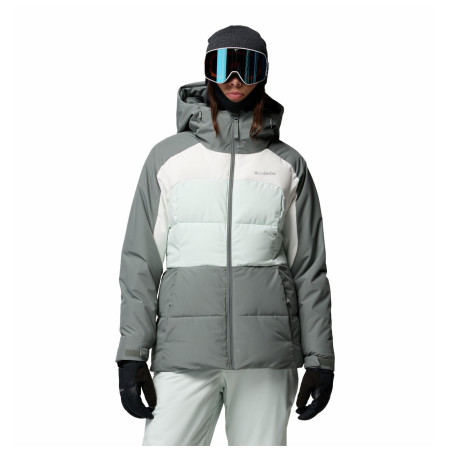 Giacca da donna Columbia Ava Alpine™ Puffer Jacket grigio/blu Sedona Sage, Sea Salt, Tea Light