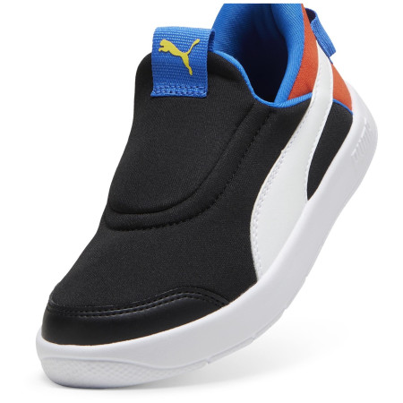 Scarpe da bambino Puma Courtflex v3 SLIPTECH PS Black