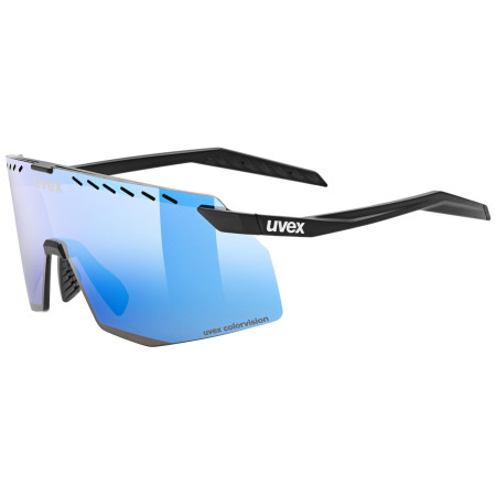 Occhiali da sole Uvex Pace Stage Cv nero/blu Black Matt /Mir. Blue