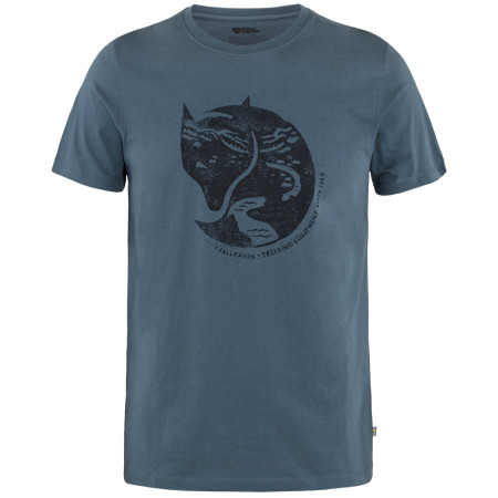 Maglietta da uomo Fjällräven Arctic Fox T-shirt M blu 534_Indigo Blue