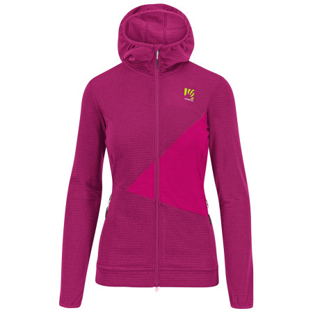 Felpa da donna Karpos Nuvolau W Fleece rosa Cherries Jubilee/Innuendo