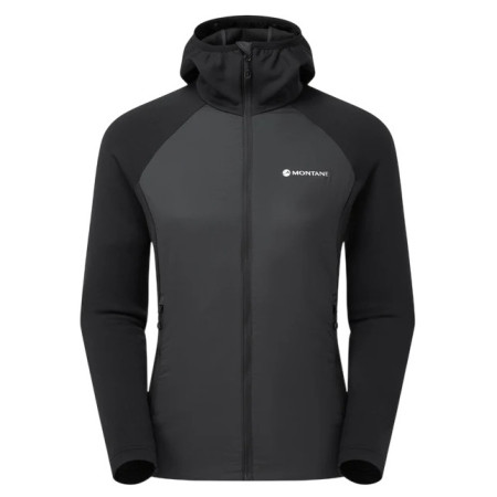 Giacca invernale da donna Montane F Sirocco Lite Hoodie nero BLACK