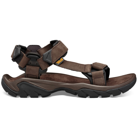 Sandali da uomo Teva Terra Fi 5 Leather marrone TurkishCoffee