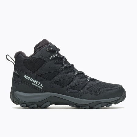 Scarpe invernali da uomo Merrell West Rim Sport Thermo Mid Wp nero black