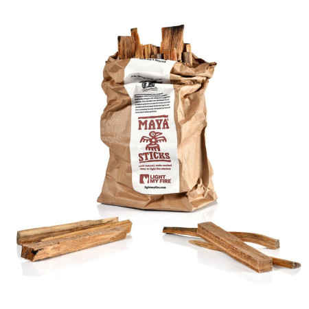 Legnetti accendifuoco Light My Fire MayaSticks 900g marrone brown