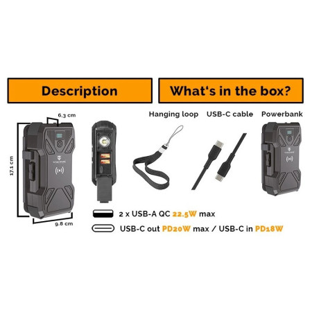 Powerbank solare Viking Technology Tyr III