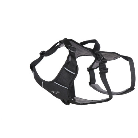 Pettorina per cane Mountain Paws 3-Strap Dog Harness nero Black