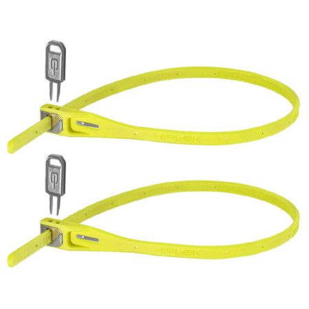 Lucchetto per bicicletta Hiplok Z Lok Twin Pack giallo Lime
