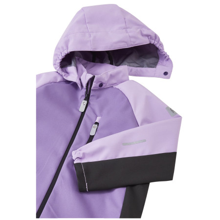 Giacca softshell per bambini Reima Temppu Misty Violet