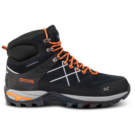 Scarpe da uomo Regatta Samaris Pro II nero Ash/BlzOrage