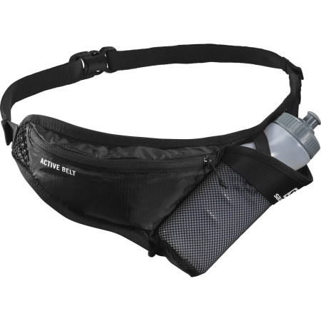 Marsupio da corsa Salomon Active Belt With Bottle nero black