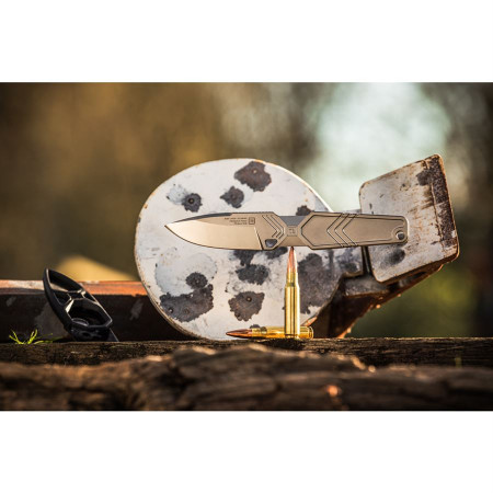 Coltello TB OUTDOOR Monobloc Knife Impact 127 Stainless Steel