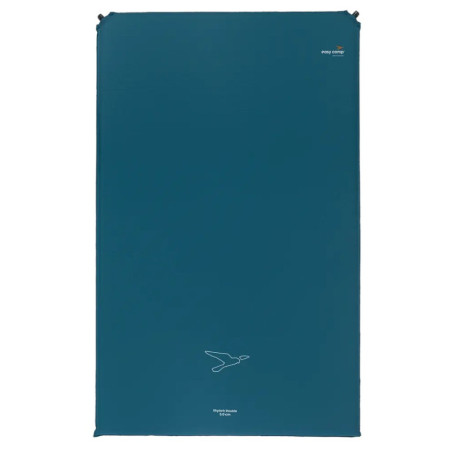 Materassino autogonfiante Easy Camp Skylark Mat Double 5.0 cm blu