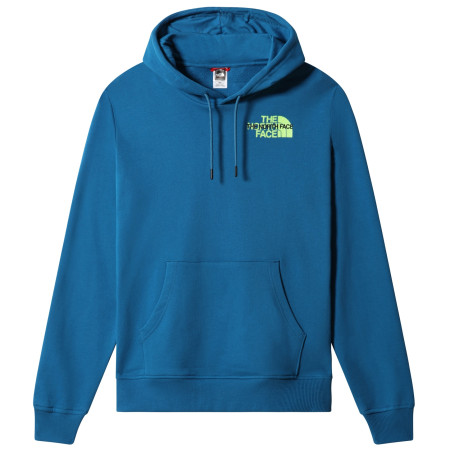 Felpa da uomo The North Face Graphic Hoodie Light blu Banff Blue