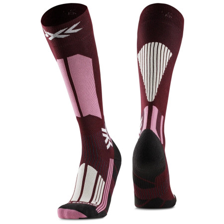 Calze al ginocchio da donna X-Socks Ski Touring Perform Otc blu DEEP PURPLE/LIGHT SAND