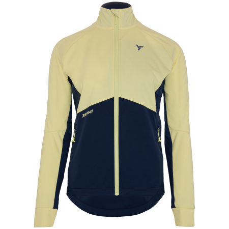 Maglia da ciclismo per donna Silvini Pusteria giallo yellow-navy