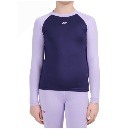 Intimo termico da donna 4F Brushed Underwear F126 viola Light Violet
