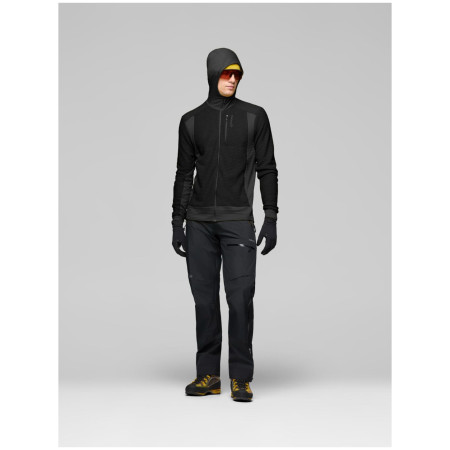 Felpa funzionale da uomo Norrona falketind Alpha120 Zip Hood