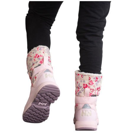 Stivali invernali per bambini Helly Hansen Jk Silverton Boot Ht Pinkshake Aop