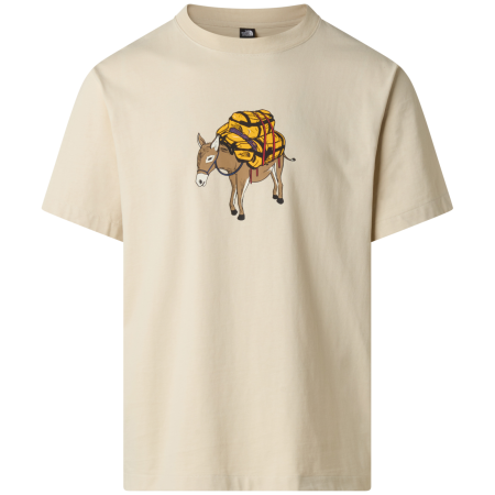 Maglietta da uomo The North Face M Donkey Taxi Relaxed Short Sleeve Tee-Graphic beige Desert Stone