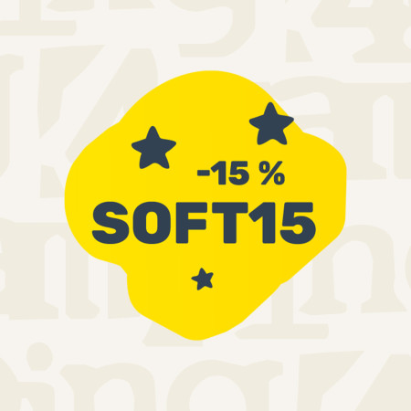 ULTIMO GIORNO SOFT15 – 15% DI SCONTO SULL'ABBIGLIAMENTO