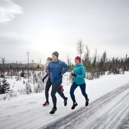 Come vestirsi per correre in inverno