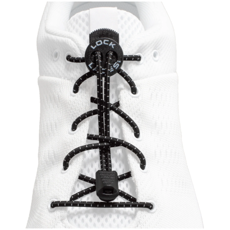 Lacci delle scarpe Lock Laces Original nero Black