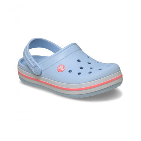 Pantofole per bambini Crocs Crocband Clog K Blue Frost/Guava blu/rosa Blue Frost/Guava