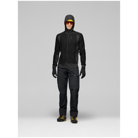 Felpa funzionale da uomo Norrona falketind Alpha120 Zip Hood