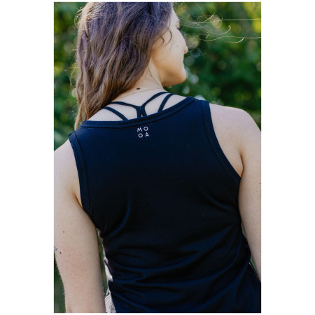 Top da donna MOOA Merino Lyolite Edelweiss 150
