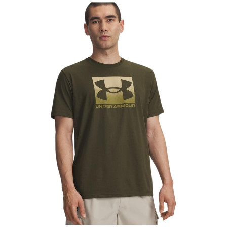Maglietta da uomo Under Armour M Boxed Sports Updated Ss verde scuro ExpeditionGreen/FieldKhaki