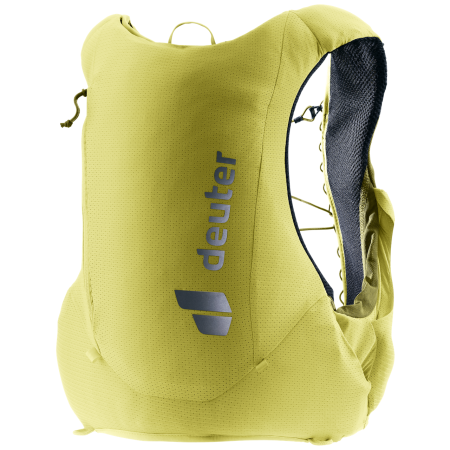 Gilet da corsa Deuter Traick 9 giallo sprout-cactus