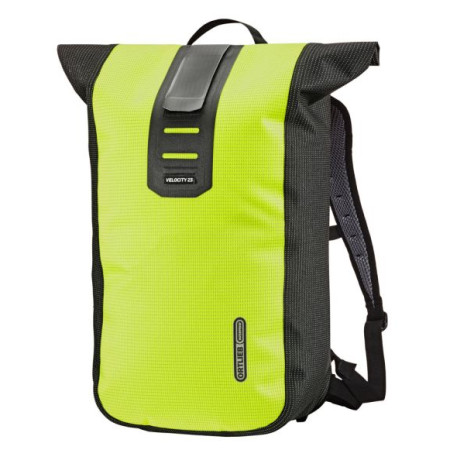 Zaino Ortlieb Velocity High-Vis nero/giallo NEON YELLOW - BLACK REFLEX