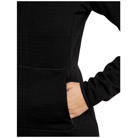 Felpa da donna Icebreaker W Mer 400 RealFleece Descender LS Z