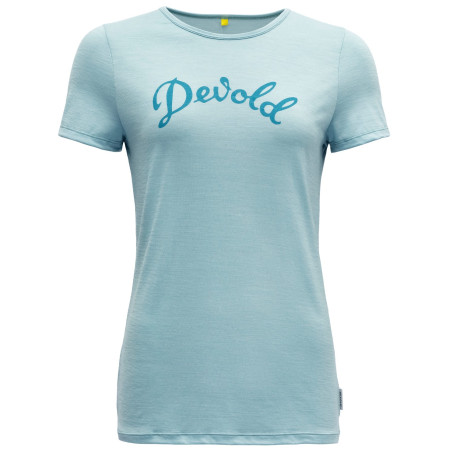 Maglietta da donna Devold Myrull Woman Tee azzurro Cameo
