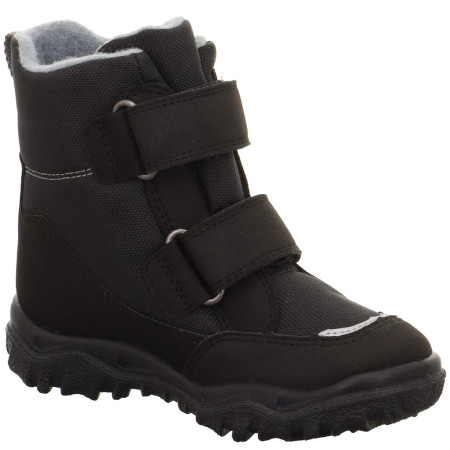 Stivali invernali per bambini Superfit Husky Schwarz/Hellgrau