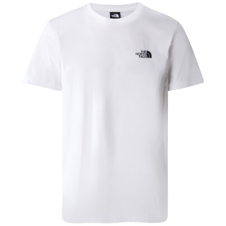 Maglietta da uomo The North Face M S/S Simple Dome Tee bianco Tnf White