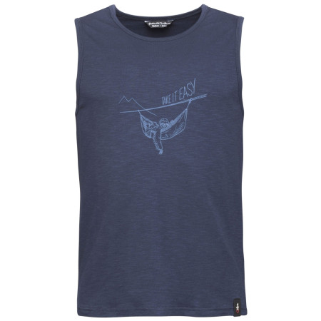 Canotta da uomo Chillaz Calanques Sloth blu Darkblue