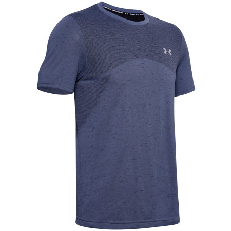 Maglietta da uomo Under Armour Seamless Ss blu BlueInk/ModGray