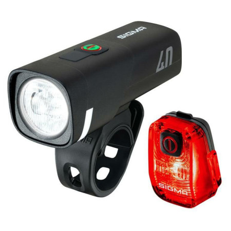 Set di luci Sigma Aura 40 + Hiro 10 nero black