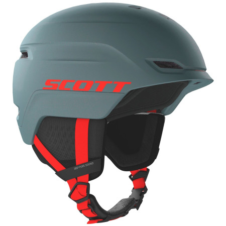 Casco da sci Scott Chase 2 grigio/verde aruba green