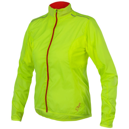 Giacca a vento da donna Etape Gloria giallo-verde Yellow Fluo
