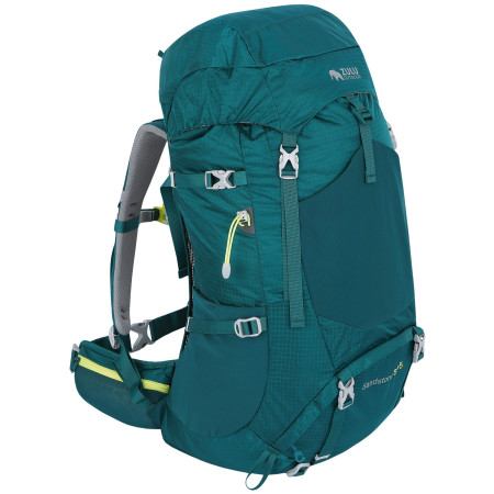 Zaino da trekking Zulu Sandstone 55+5 L verde green