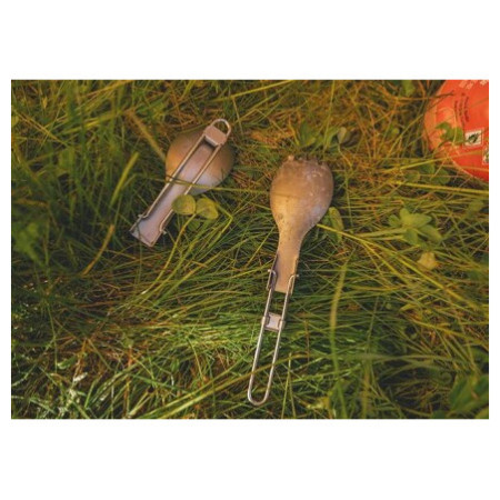 Posate di titanio Robens Titanium Folding Spork UL