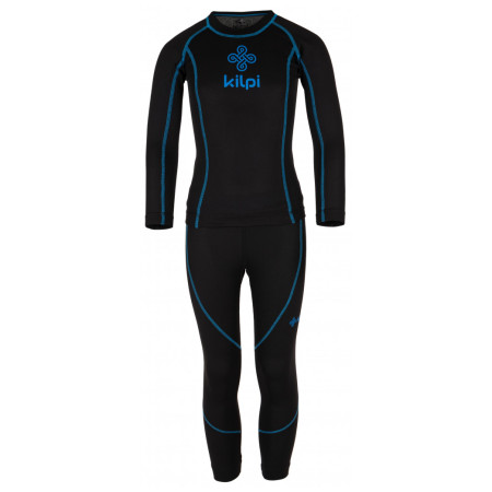 Set sportivo per bambini Kilpi Takaset JB nero Blk