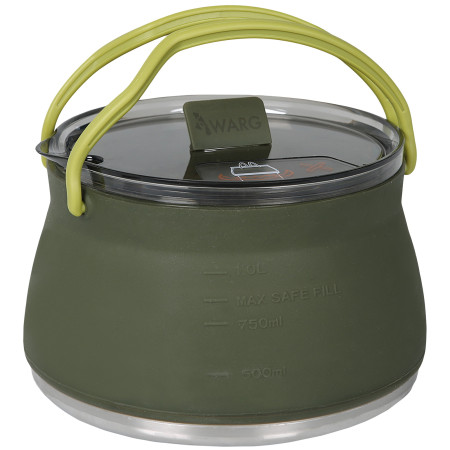 Bollitore Warg Fold Kettle 1l verde green