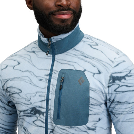 Felpa da uomo Black Diamond Rift HZ Fleece Jacket
